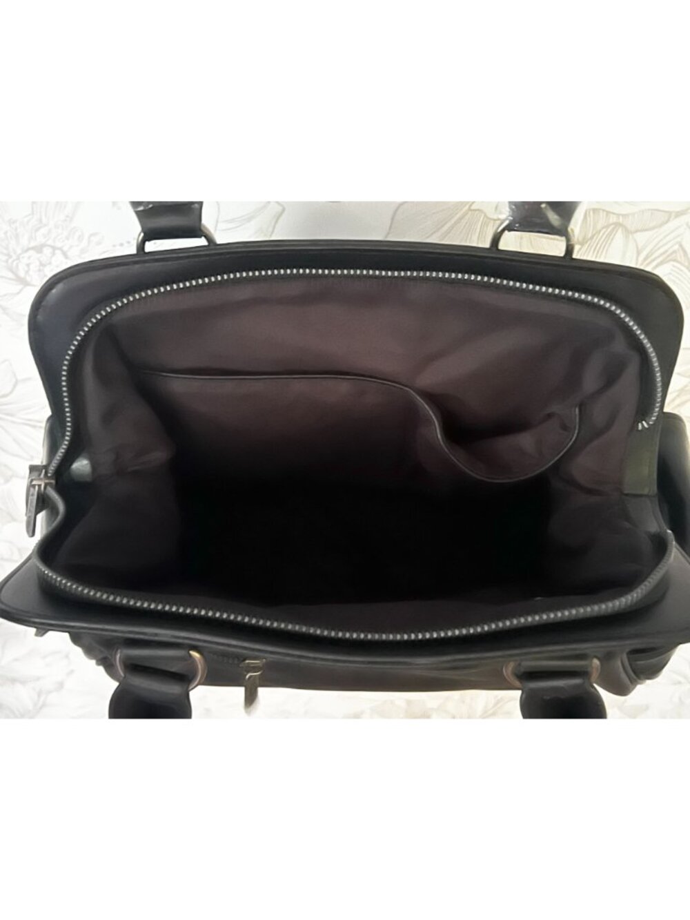 Killstar Darkmoor Academy Handbag Black Gothic Skull Design Ruffled Trim - Picture 10 of 15